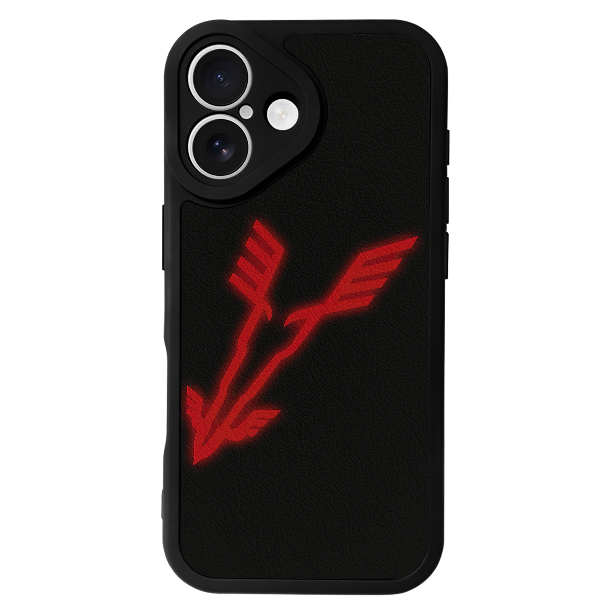 （画像用） 遊☆戯☆王 Yu-Gi-Oh! 【iPhone 16シリーズ対応】シリコンスマホケース（レザー調） 材質：シリコン